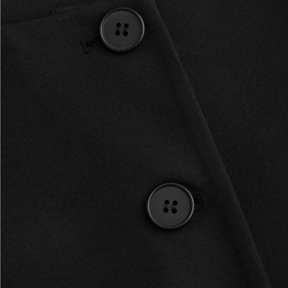Cider Black Boatneck Blazer Top - Picture 5 of 8